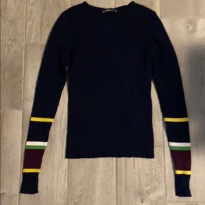 Zara Navy Blue Sweater Size Small